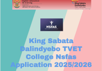 TVET College Nsfas Application 2025/2026