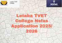 Letaba TVET College Nsfas Application 2025