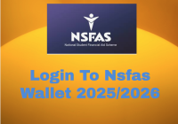 Login To Nsfas Wallet 2025