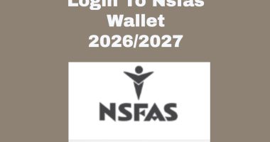 Login To Nsfas Wallet 2026/2027