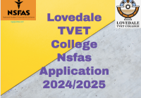 Lovedale TVET College Nsfas Application 2024
