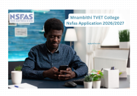 Mnambithi TVET College Nsfas Application 2026/2027