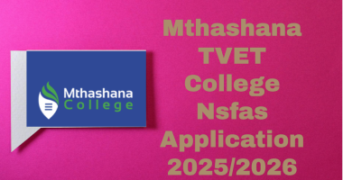 TVET College Nsfas Online Application 2025