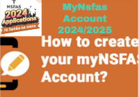 Create MyNsfas Account 2024