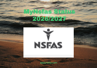 MyNsfas Status 2026/2027