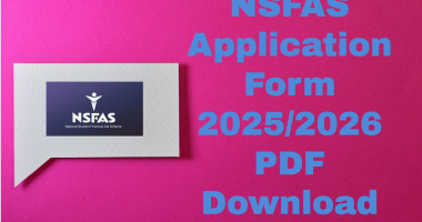 NSFAS Application Form 2025