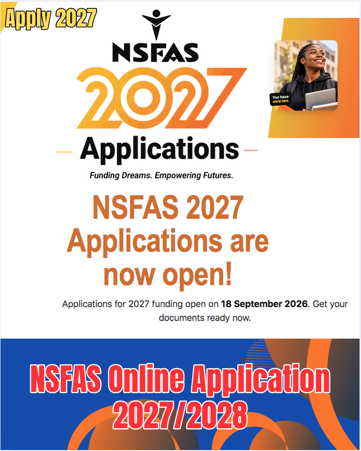 NSFAS Online Application 2027/2028