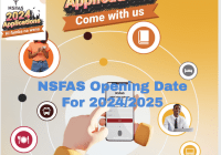 NSFAS  Online Application Opening Date
