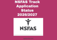 NSFAS Track Application Status 2026/2027