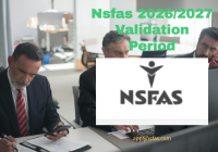 Nsfas 2026/2027 Validation Period