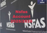 Nsfas Account 2025/2026