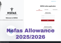 Nsfas Allowance 2025/2026