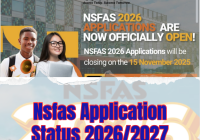 Nsfas Application Status 2026/2027