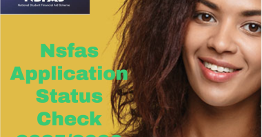 Nsfas Application Status Check 2025