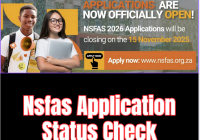 Nsfas Application Status Check 2026:2027