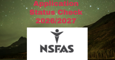 Nsfas Application Status Check 2026/2027