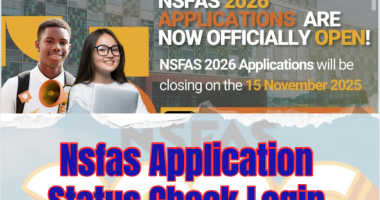 Nsfas Application Status Check Login 2026/2027
