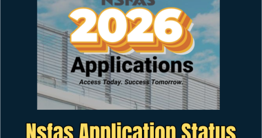 Nsfas Application Status Track 2026/2027