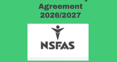 Nsfas Bursary Agreement 2026/2027