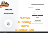 Nsfas Application Closing Date 2024