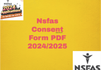 Nsfas Consent Form PDF Download 2024