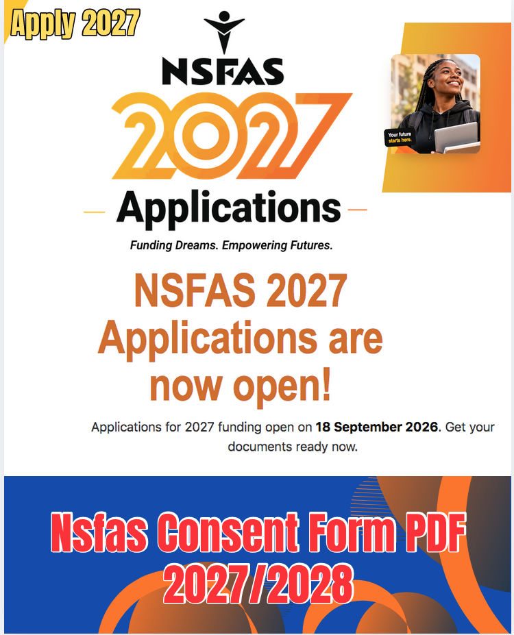 Nsfas Consent Form PDF 2027/2028