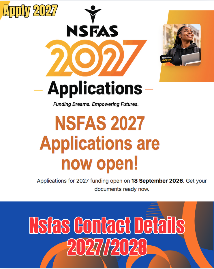 Nsfas Contact Details 2027:2028