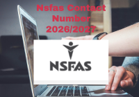 Nsfas Contact Number 2026/2027