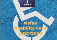 Nsfas Disability Annexure Form 2025