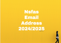 Nsfas Email Address 2024