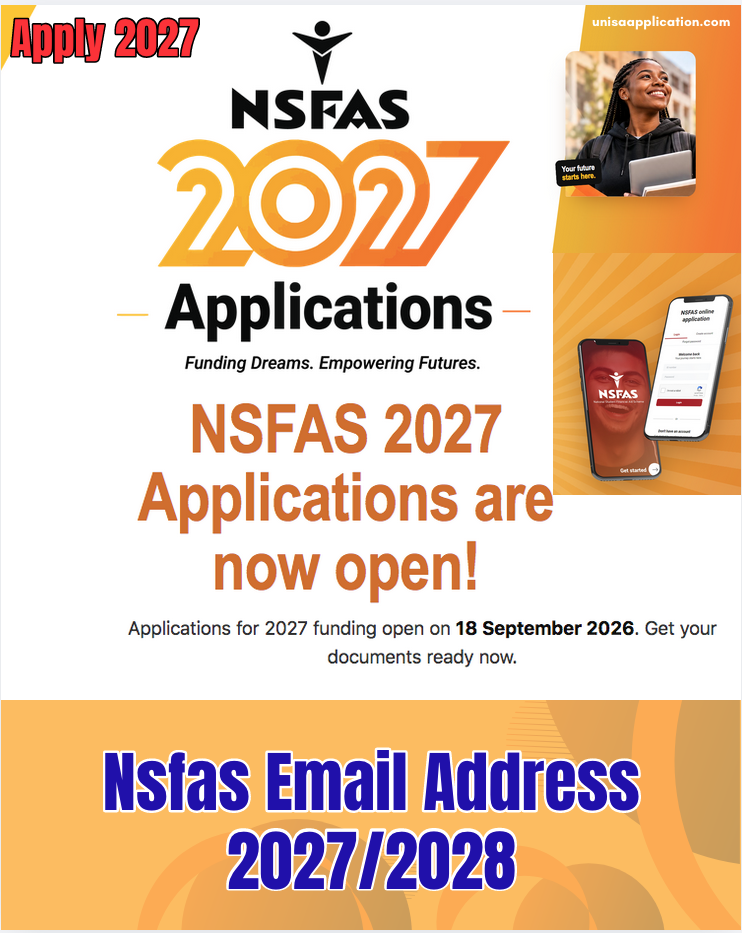 Nsfas Email Address 2027/2028