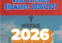 Nsfas Extended Allowance 2026/2027