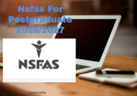 Nsfas For Postgraduate 2026/2027