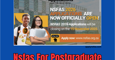 Nsfas For Postgraduate Courses 2026/2027