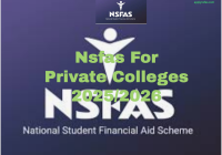 Nsfas For Private Colleges 2025