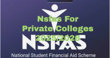 Nsfas For Private Colleges 2025