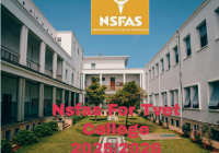 Nsfas For Tvet College 2025