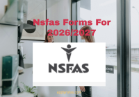 Nsfas Forms For 2026/2027