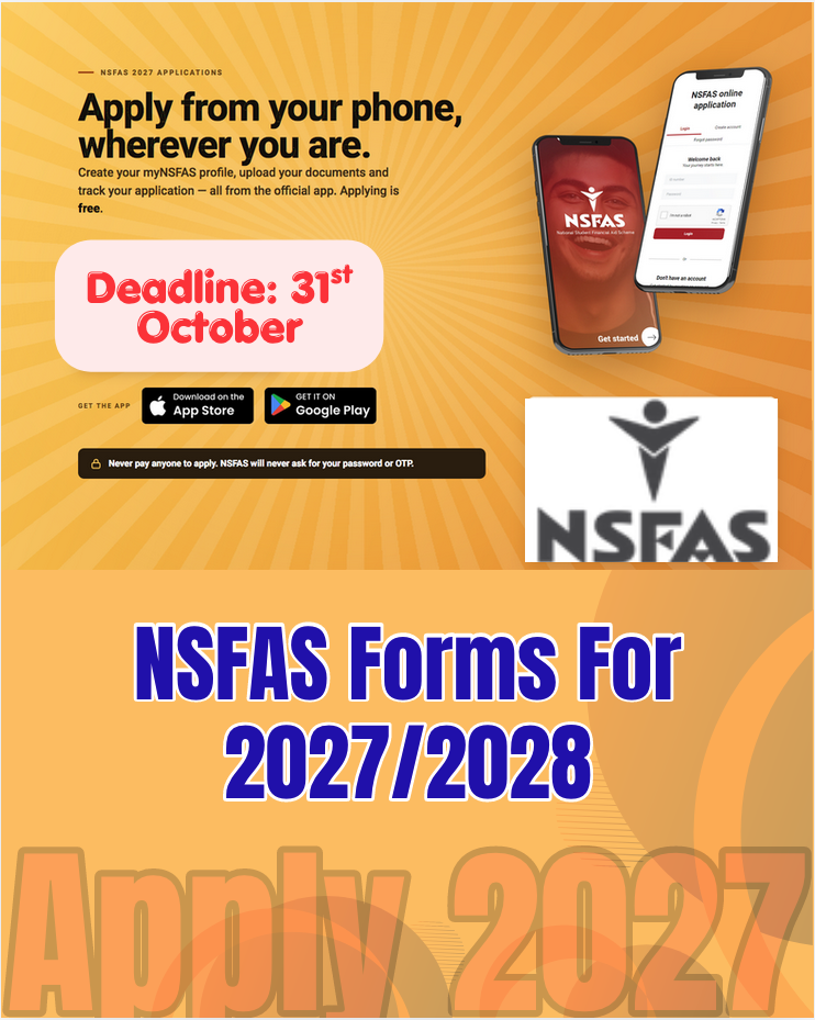 Nsfas Forms For 2027/2028