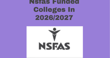 Nsfas Funded Colleges In 2026/2027