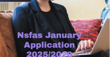 Nsfas January Online Application 2025