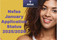Nsfas January Application 2025