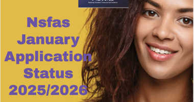 Nsfas January Application 2025