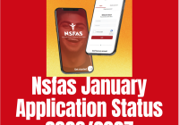 Nsfas January Application Status 2026/2027