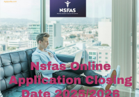 Nsfas Online Application Closing Date 2025