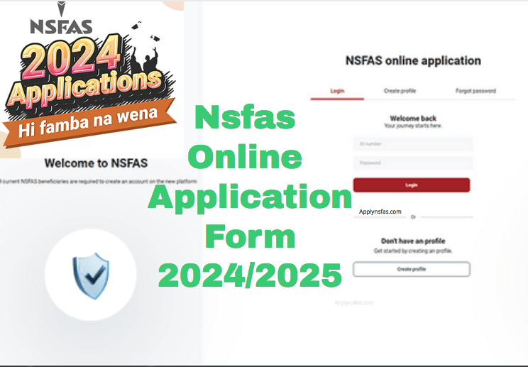 Nsfas Online Application Form 2024/2025 Nsfas Online Application 2024