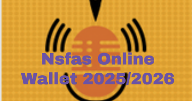 Nsfas Online Wallet 2025/2026