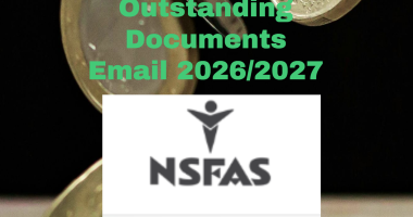 Nsfas Outstanding Documents Email 2026/2027
