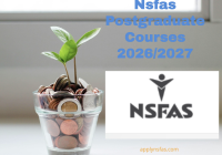 Nsfas Postgraduate Courses 2026/2027