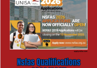 Nsfas Qualifications 2026/2027